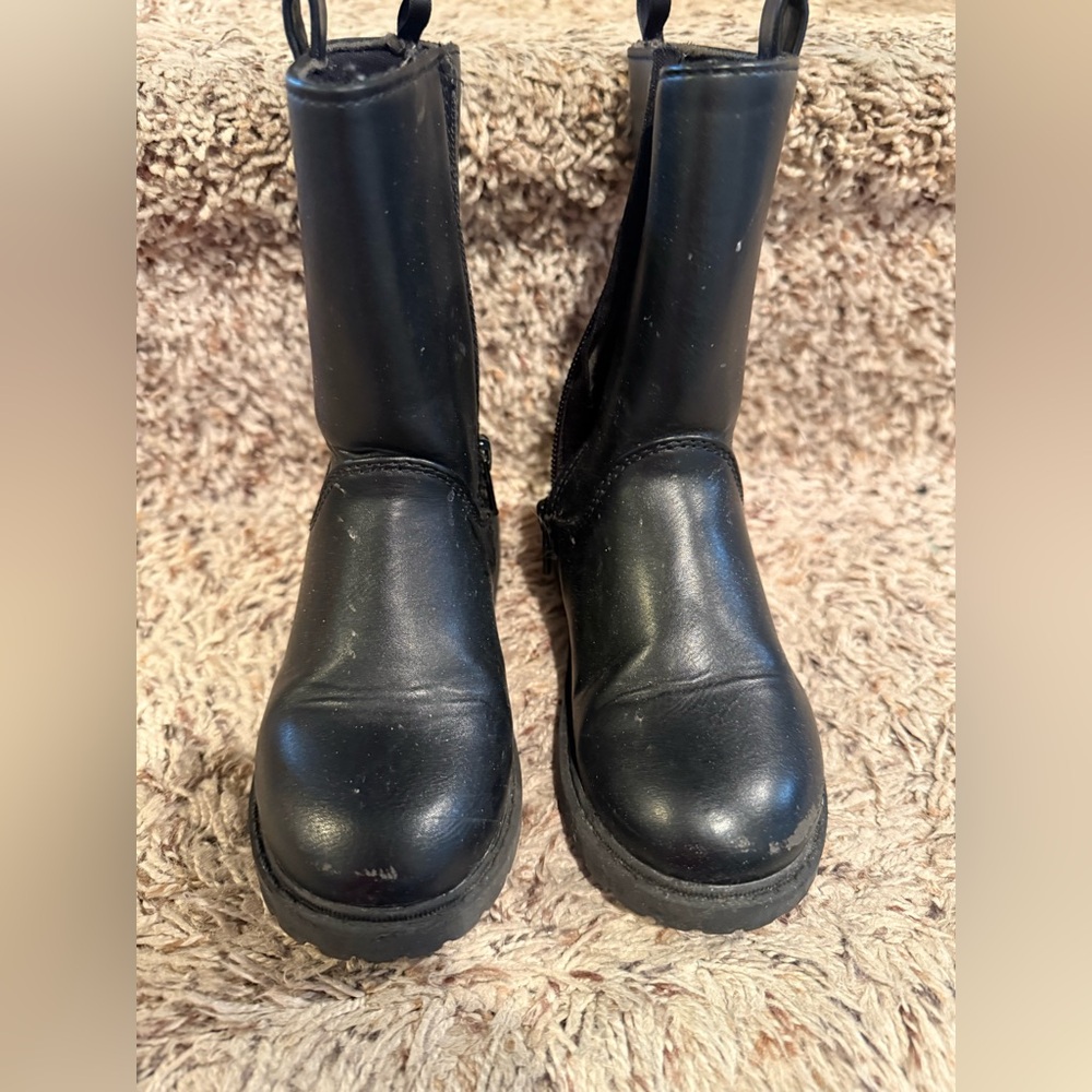 Kids Black Boots